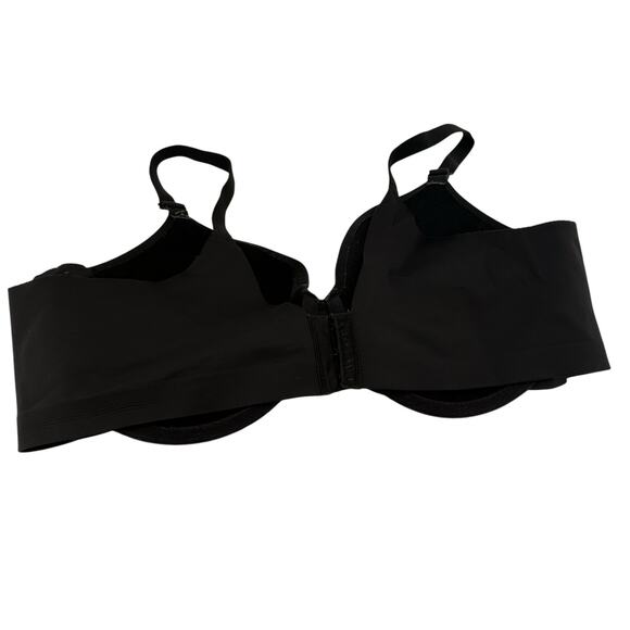 Cacique Black Nylon & Spandex Bra Size 44C - Picture 4 of 8